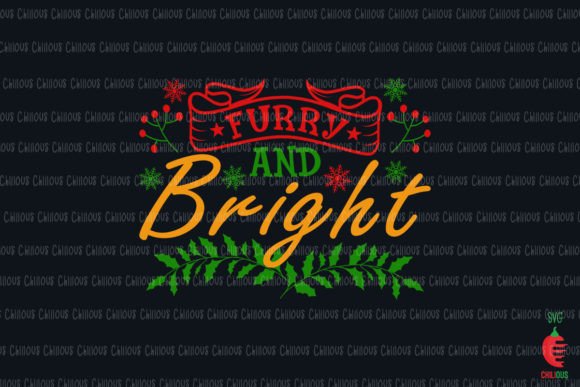 Furry and Bright Dog Christmas