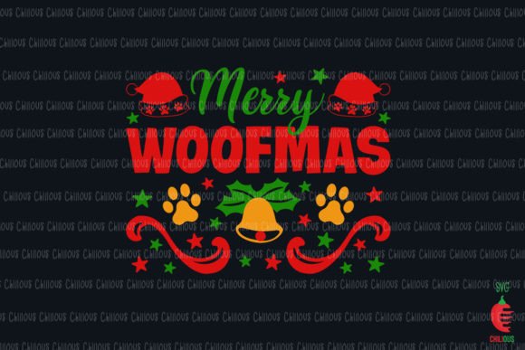 Merry Woofmas Dog Christmas